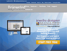 Tablet Screenshot of bejeweledsoftware.com